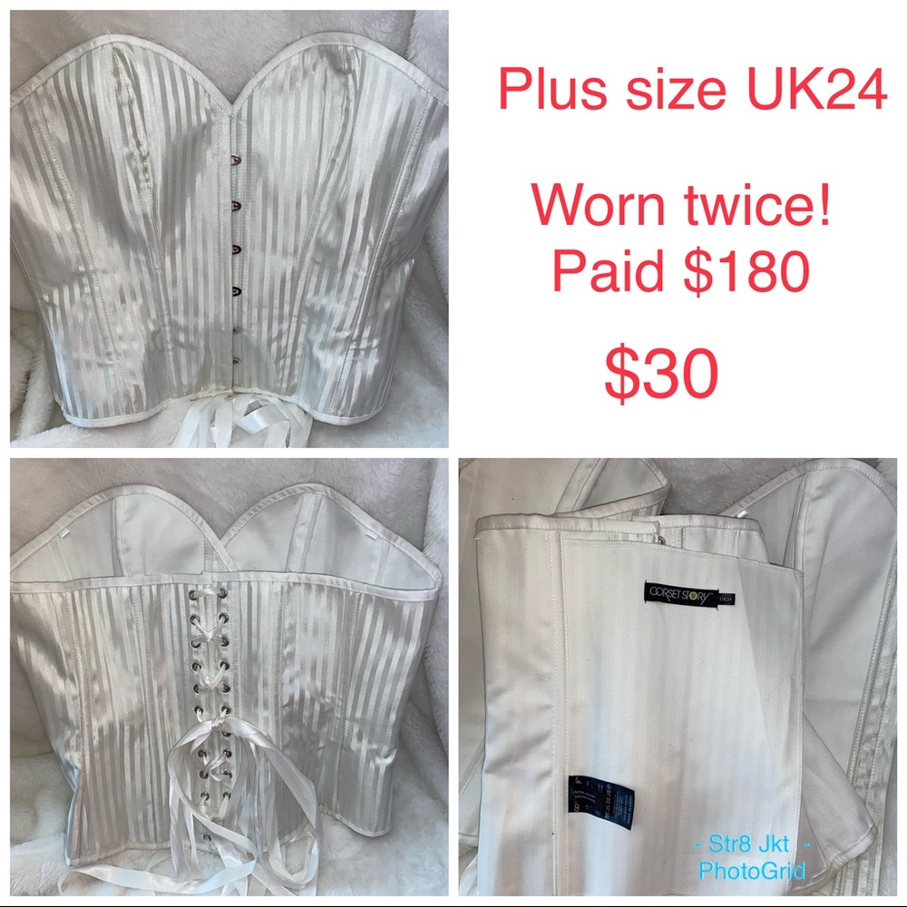 Steel bone corset